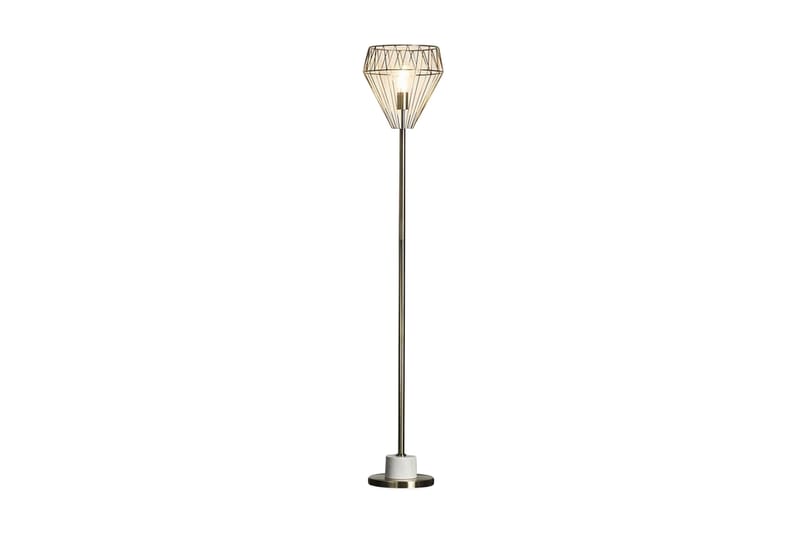Mooni Gulvlampe 160 cm, Messing