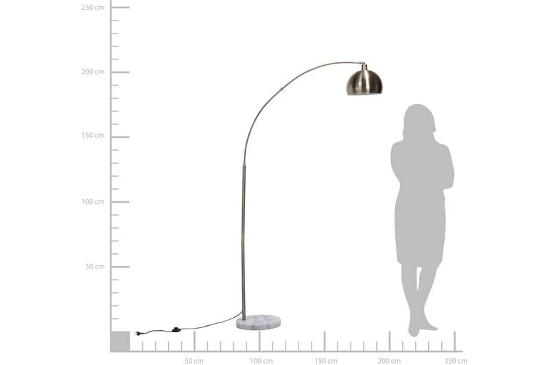Paroo Gulvlampe 210 cm - Messing - Soveværelse lampe - Stuelampe - Gulvlampe & standerlampe - Buelampe