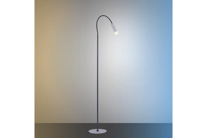 PURE-GEMIN gulvlampe, aluminium - Belysning - Lamper & indendørsbelysning - Gulvlampe & standerlampe
