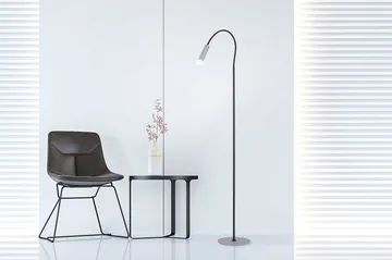 PURE-GEMIN gulvlampe, aluminium - Belysning - Lamper & indendørsbelysning - Gulvlampe & standerlampe