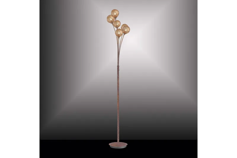 Sheree Standerlampe - Orange/Kobber - Belysning - Lamper & indendørsbelysning - Gulvlampe & standerlampe