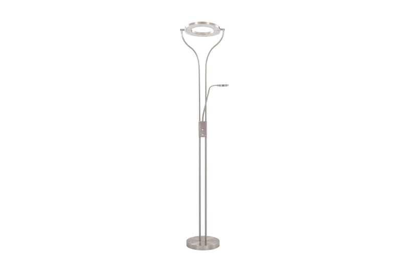 standerlampe 18 W 180 cm dæmpbar sølvfarvet - Soveværelse lampe - Stuelampe - Gulvlampe & standerlampe