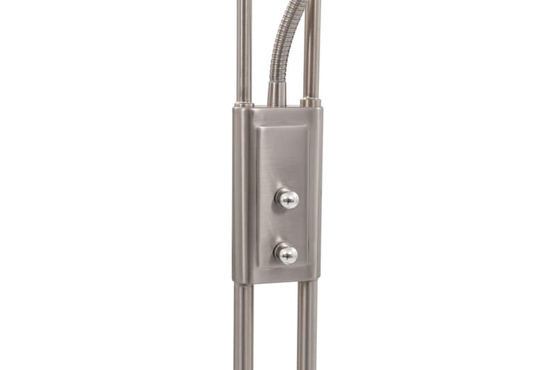 standerlampe 18 W 180 cm dæmpbar sølvfarvet - Soveværelse lampe - Stuelampe - Gulvlampe & standerlampe