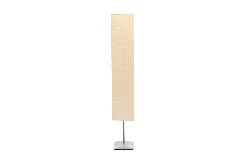 Standerlampe Med Stålfod 135 Cm - Creme - Soveværelse lampe - Stuelampe - Gulvlampe & standerlampe