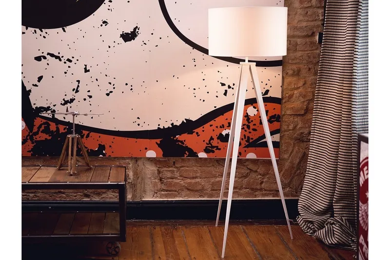 Stiletto Gulvlampe 156 cm - Hvid - Belysning - Lamper & indendørsbelysning - Gulvlampe & standerlampe