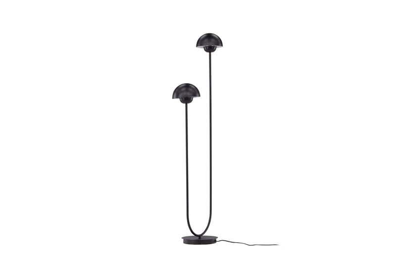 Lyckorna gulvlampe 120 cm - Sort - Belysning - Lamper & indendørsbelysning - Gulvlampe & standerlampe - Toarmet gulvlampe