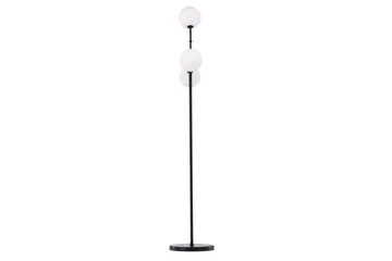 Marsan Gulvlampe 160 cm - Sort - Belysning - Lamper & indendørsbelysning - Gulvlampe & standerlampe - Trearmet gulvlampe