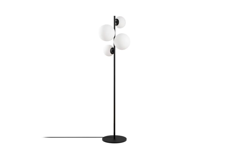 Gulvlampe Subin Sort / Hvid - Sort / Hvid - Belysning - Lamper & indendørsbelysning - Soveværelse lampe