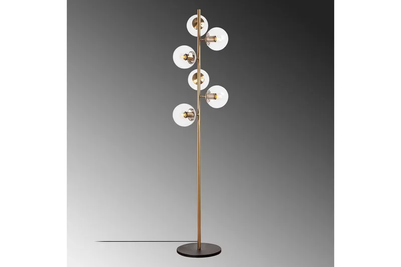 Gulvlampe Subin Vintage Transparent - Vintage Transparent - Belysning - Lamper & indendørsbelysning - Soveværelse lampe