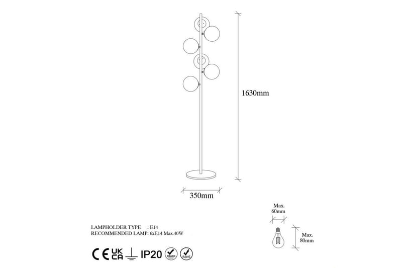 Gulvlampe Subin Vintage - Vintage - Belysning - Lamper & indendørsbelysning - Soveværelse lampe