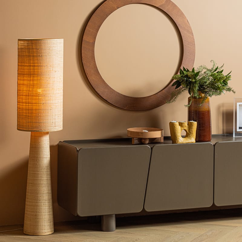 Gulvlampe Syro 130 cm - Natur - Belysning - Lamper & indendørsbelysning - Soveværelse lampe