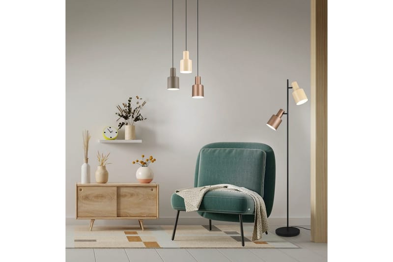 Gulvlampe TRIO Agudo Flerfarvet - Flerfarvet - Belysning - Lamper & indendørsbelysning - Soveværelse lampe