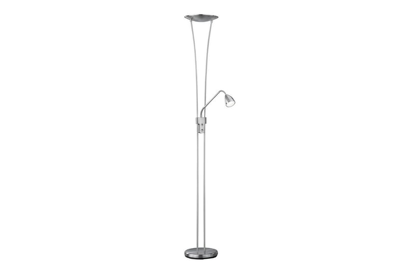 Gulvlampe TRIO Arizona Børstet stål - Børstet stål - Belysning - Lamper & indendørsbelysning - Soveværelse lampe