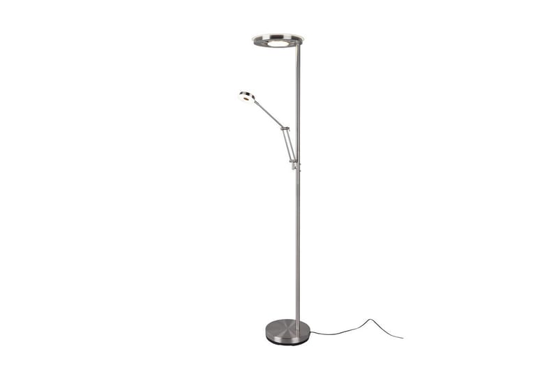 Gulvlampe TRIO Barrie Børstet stål - Børstet stål - Belysning - Lamper & indendørsbelysning - Soveværelse lampe