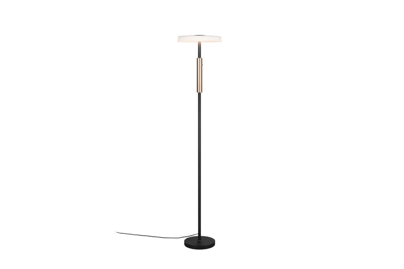 Gulvlampe TRIO Celeste Mat sort/hvid/kaffebrun - Mat sort/hvid/kaffebrun - Belysning - Lamper & indendørsbelysning - Soveværelse lampe