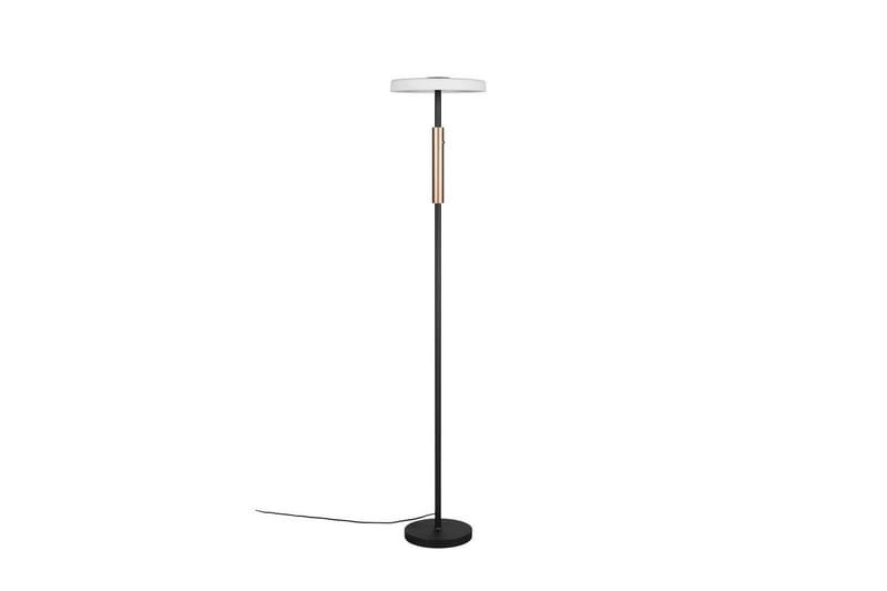 Gulvlampe TRIO Celeste Mat sort/hvid/kaffebrun - Mat sort/hvid/kaffebrun - Belysning - Lamper & indendørsbelysning - Soveværelse lampe