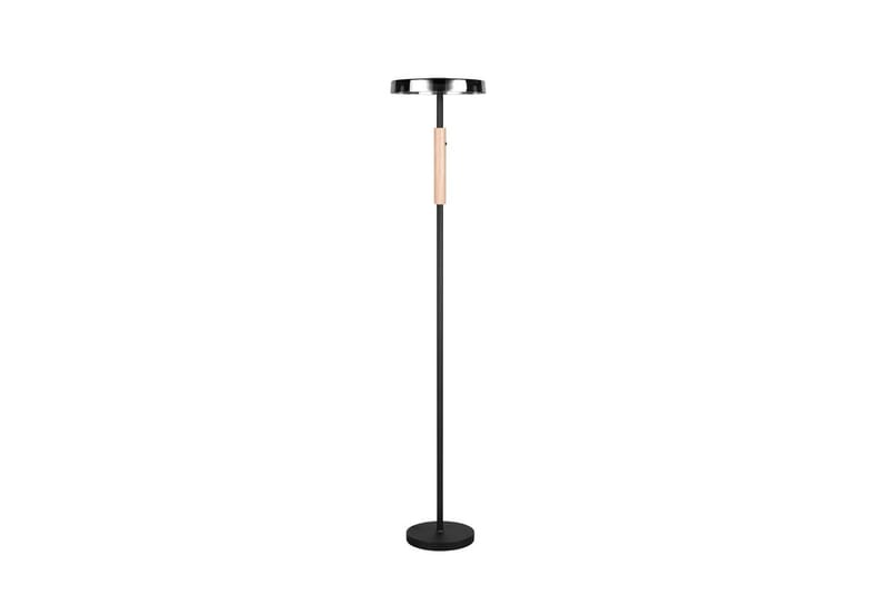Gulvlampe TRIO Celeste Mat sort/hvid/kaffebrun - Mat sort/hvid/kaffebrun - Belysning - Lamper & indendørsbelysning - Soveværelse lampe