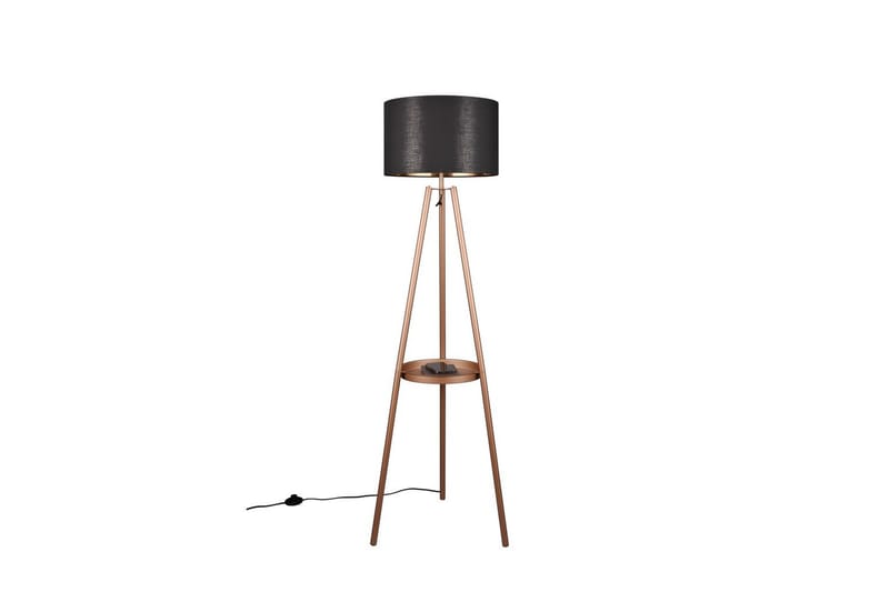 Gulvlampe TRIO Colette Kaffebrun - Kaffebrun - Belysning - Lamper & indendørsbelysning - Soveværelse lampe