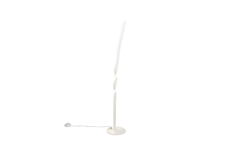 Gulvlampe TRIO Ginko Mat hvid, Mat hvid