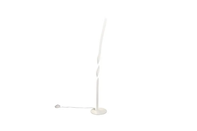 Gulvlampe TRIO Ginko Mat hvid, Mat hvid