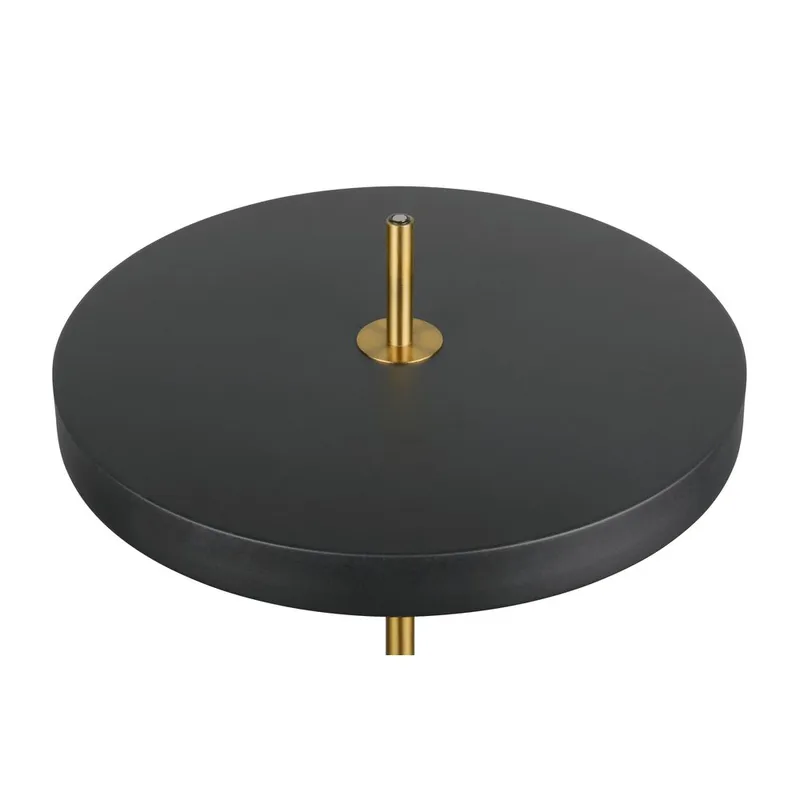 Gulvlampe TRIO Keaton - Mat sort/Messing - Belysning - Lamper & indendørsbelysning - Soveværelse lampe