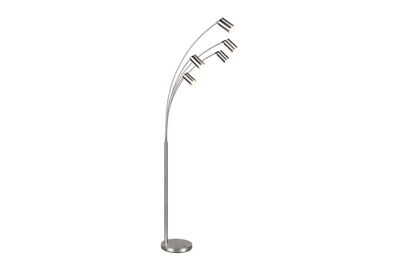 Gulvlampe TRIO Marley Børstet stål - Børstet stål - Belysning - Lamper & indendørsbelysning - Soveværelse lampe