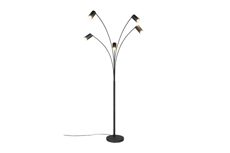 Gulvlampe TRIO Marley Matsort - Matsort - Belysning - Lamper & indendørsbelysning - Soveværelse lampe