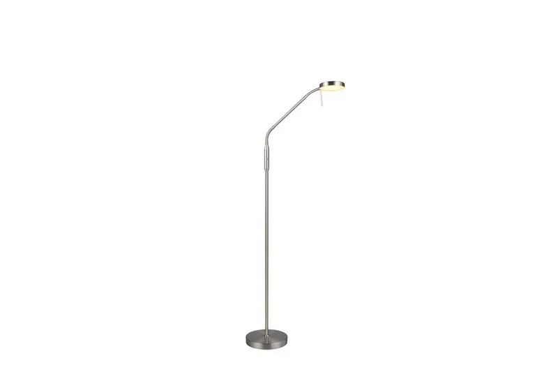 Gulvlampe TRIO Moreno Børstet stål - Børstet stål - Belysning - Lamper & indendørsbelysning - Soveværelse lampe