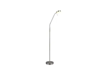 Gulvlampe TRIO Moreno Børstet stål - Børstet stål - Belysning - Lamper & indendørsbelysning - Soveværelse lampe