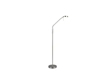 Gulvlampe TRIO Moreno Børstet stål - Børstet stål - Belysning - Lamper & indendørsbelysning - Soveværelse lampe
