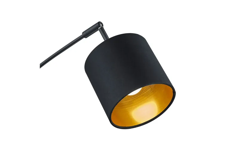 Gulvlampe TRIO Tommy Bøjet Matsort - Matsort - Belysning - Lamper & indendørsbelysning - Soveværelse lampe