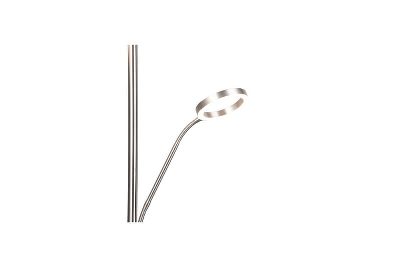 Gulvlampe TRIO Willis Børstet stål - Børstet stål - Belysning - Lamper & indendørsbelysning - Soveværelse lampe