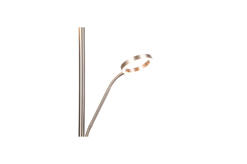 Gulvlampe TRIO Willis Børstet stål - Børstet stål - Belysning - Lamper & indendørsbelysning - Soveværelse lampe