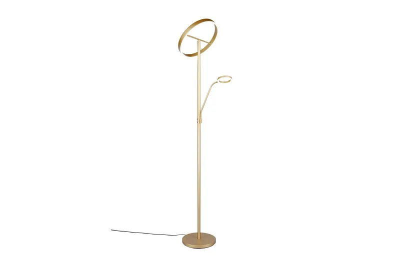Gulvlampe TRIO Willis Guld - Guld - Belysning - Lamper & indendørsbelysning - Soveværelse lampe