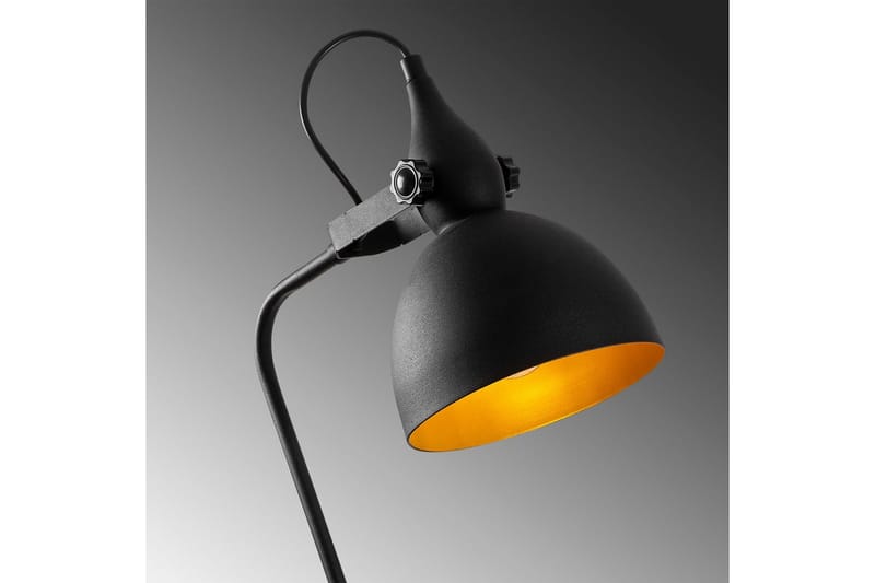 Gulvlampe Zinra Sort / Rany - 35 x 30 cm - Belysning - Lamper & indendørsbelysning - Soveværelse lampe