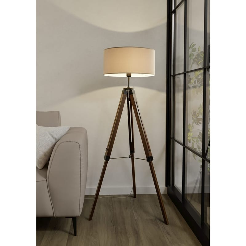 Gulvlys Lantada - Valnød Taupe - Belysning - Lamper & indendørsbelysning - Soveværelse lampe