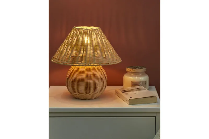 Gyarki Bordlampe 31 cm E27 - Naturlig - Belysning - Lamper & indendørsbelysning - Stuelampe