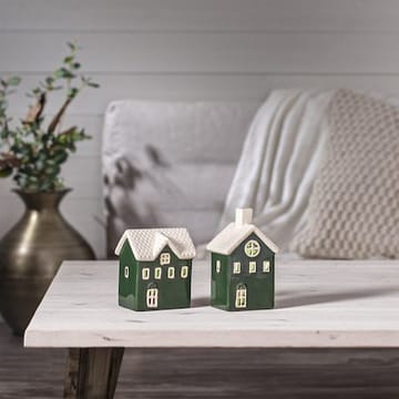 Husby juledekoration 19 cm - Grøn - Belysning - Lamper & indendørsbelysning - Dekorativ belysning