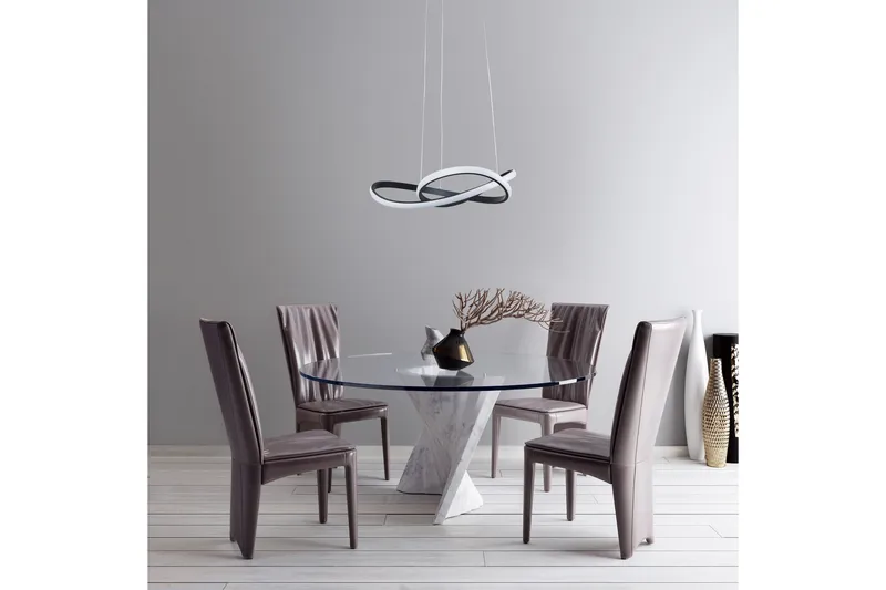 Trio Lighting Course LED loftlampe matsort - Matsort - Belysning - Lamper & indendørsbelysning - Loftlampe - Pendellamper & hængelamper