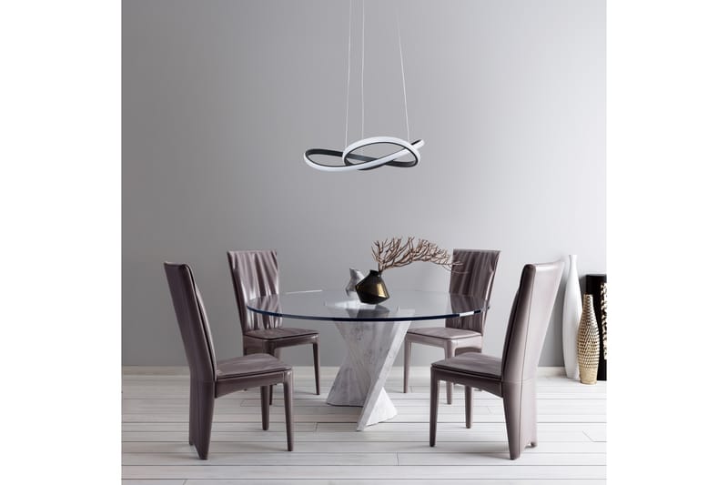 Trio Lighting Course LED loftlampe matsort - Matsort - Belysning - Lamper & indendørsbelysning - Køkkenlampe - Loftlampe køkken