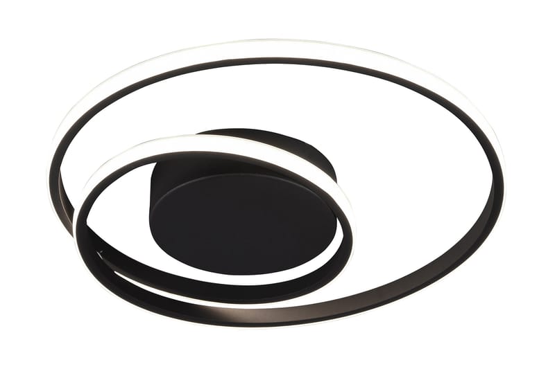 Trio Lighting Zibal LED plafond matsort - Matsort - Belysning - Lamper & indendørsbelysning - Køkkenlampe - Loftlampe køkken