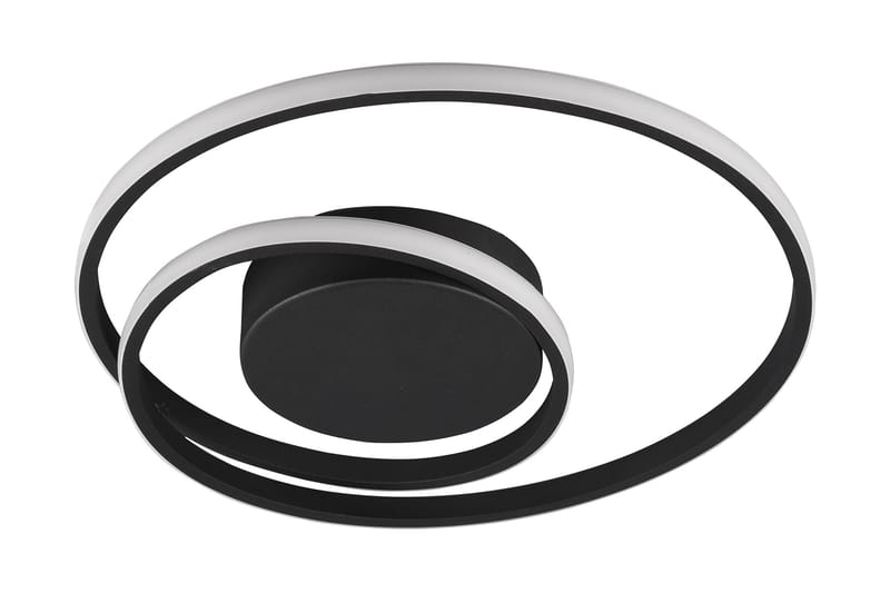 Trio Lighting Zibal LED plafond matsort - Matsort - Belysning - Lamper & indendørsbelysning - Køkkenlampe - Loftlampe køkken