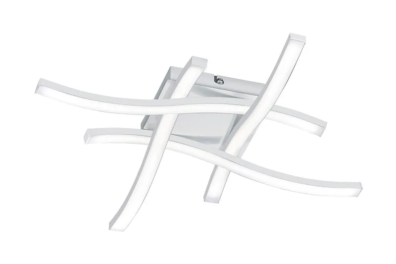 Trio Lighting Route LED plafond 4L mat hvid, undefined