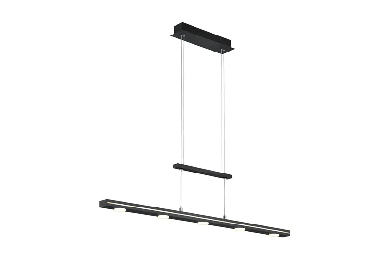 Trio Lighting Lacal LED loftlampe matsort, Matsort