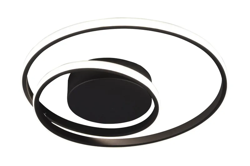 Trio Lighting Zibal LED plafond matsort, Matsort