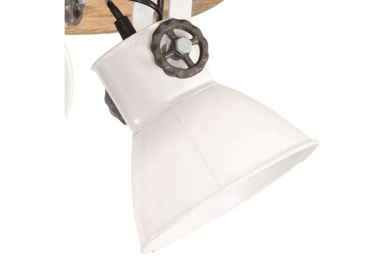 Industriel loftlampe 25 w 42x27 cm e27 hvid - Hvid - Belysning - Lamper & indendørsbelysning - Vindueslampe - Vindueslampe hængende