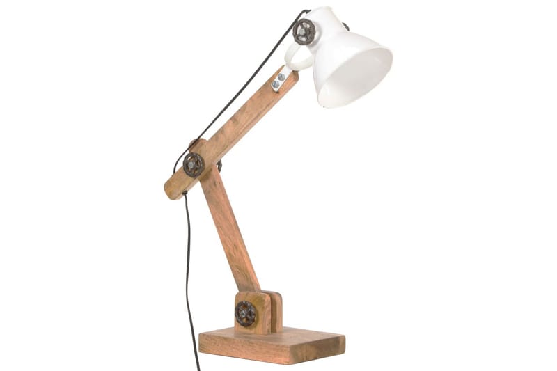 Industriel Skrivebordslampe 58X18X90 cm E27 Rund Hvid - Hvid - Loftlampe køkken - Vindueslampe hængende - Vindueslampe - Pendellamper & hængelamper - Soveværelse lampe - Stuelampe