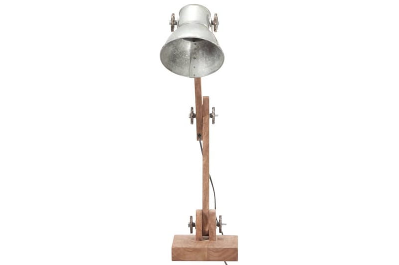 Industriel Skrivebordslampe 58X18X90 cm E27 Rund Sølvfarvet - Sølv - Loftlampe køkken - Vindueslampe hængende - Vindueslampe - Pendellamper & hængelamper - Soveværelse lampe - Stuelampe