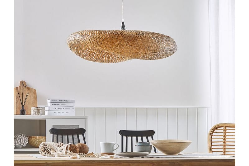 Boyne Loftlampe Stor - Bambus/Lysebrun - Belysning - Lamper & indendørsbelysning - Køkkenlampe - Loftlampe køkken