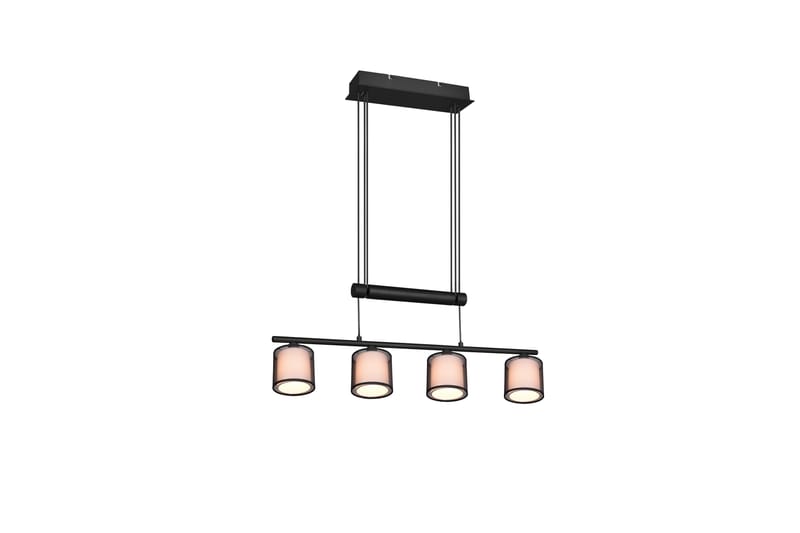 Burton Pendellampe 4-os E14 MatSort - Belysning - Lamper & indendørsbelysning - Køkkenlampe - Loftlampe køkken